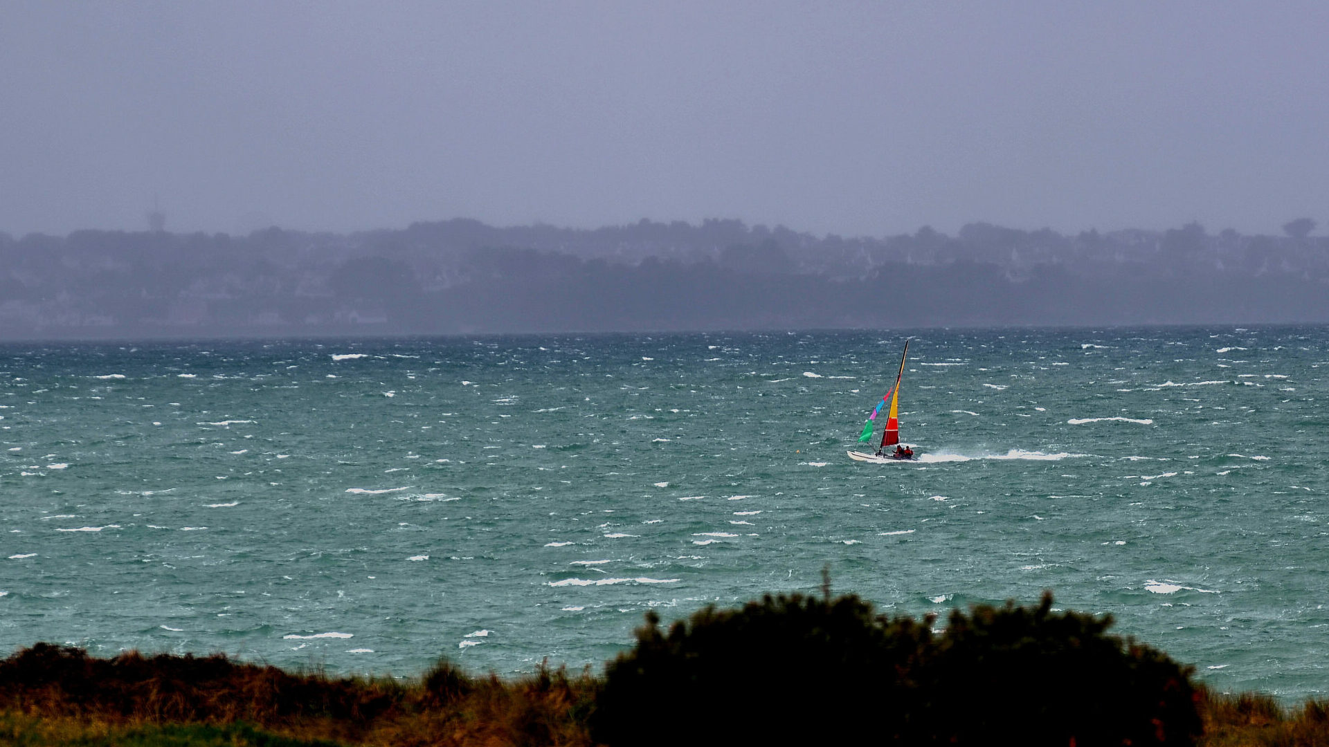 Activité de voile à Larmor-Plage